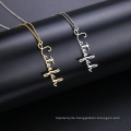 Shangjie OEM Customisierte vertikale Edelstahl -Halskette Frauen Halskette 2021 Kettenschmuck Halsketten